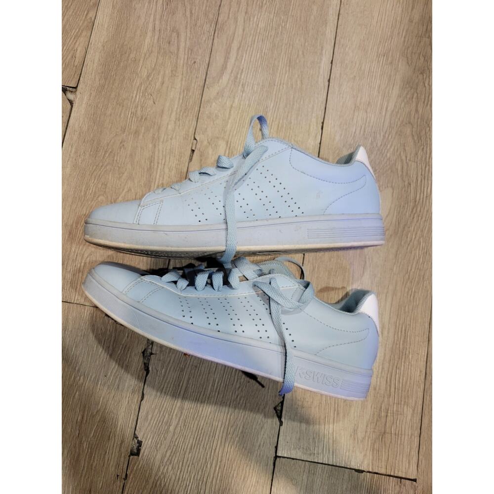 K Swiss Classic Sky Blue Leather Sneaker size 13 Mens